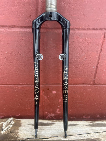 Peacock Groove 700c 1 1/8 Threadless Steel Fork