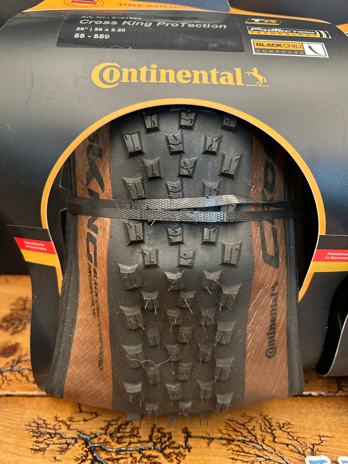 Continental Cross King Protection 26x2.20 Tan Wall Set of 2 Tires New
