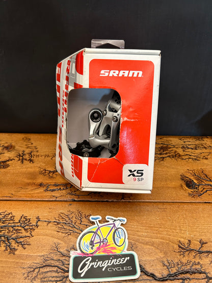 SRAM X5 9 Speed Long Cage Rear Derailleur New