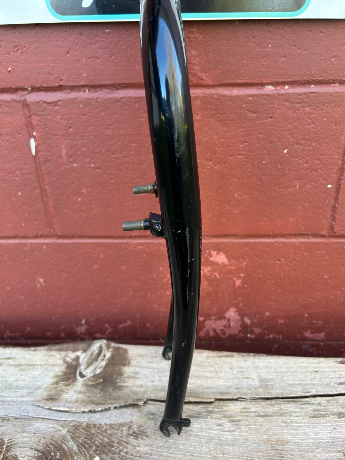 Spinner Black 26" 165mm Of Steerer 1 1/8 Inch Threadless Rigid Fork