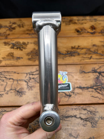150mm 1 1/4 Inch 25.4mm Silver Quill Stem