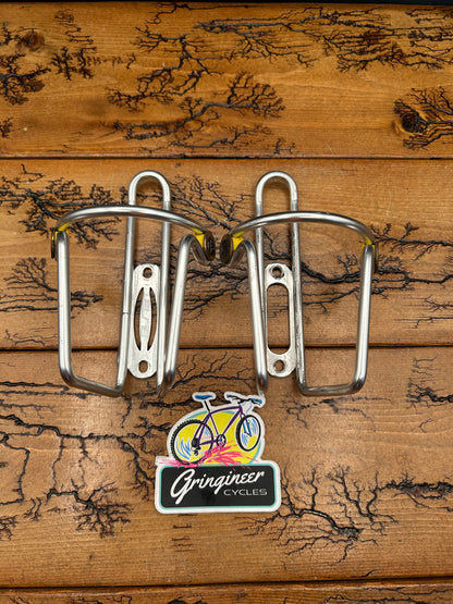 Elite Ciussi Silver Water Bottle Cages