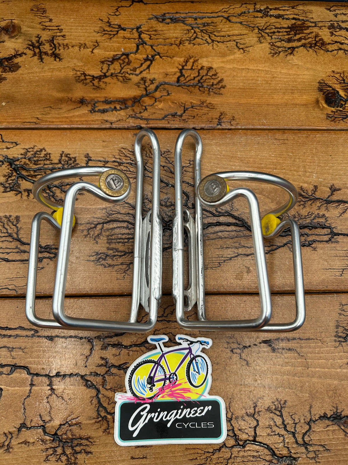 Elite Ciussi Silver Water Bottle Cages