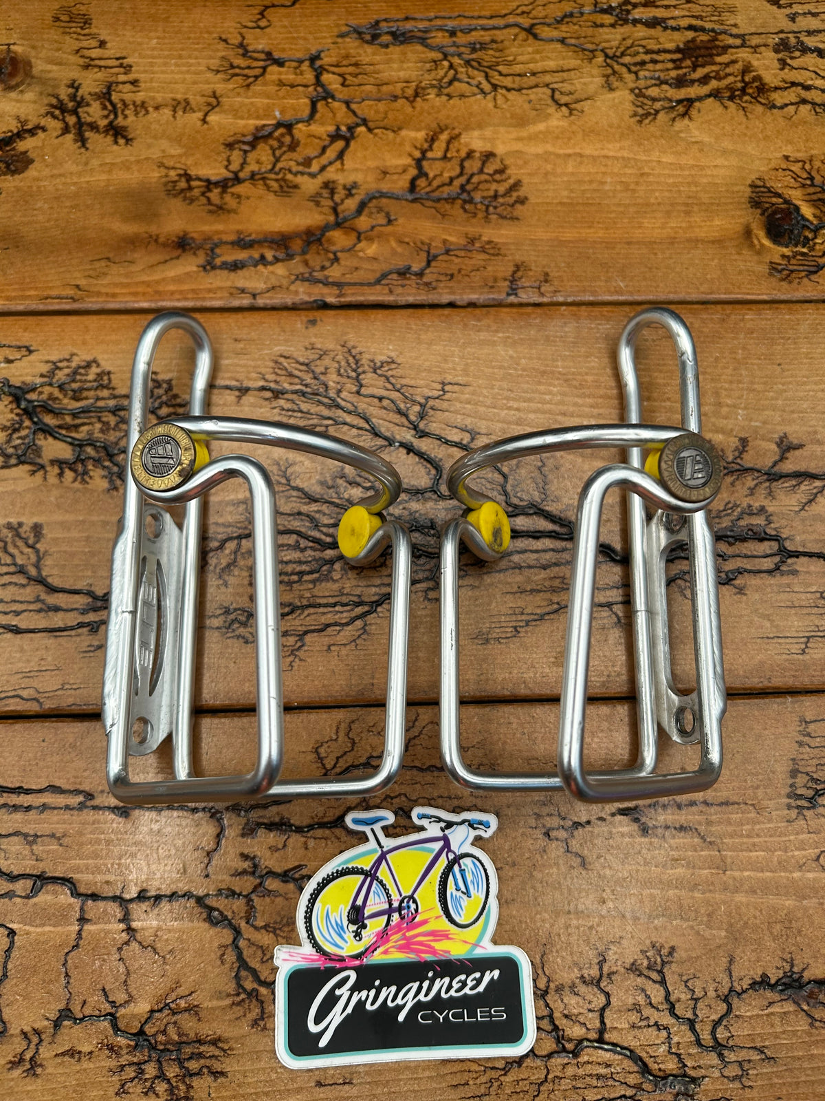 Elite Ciussi Silver Water Bottle Cages