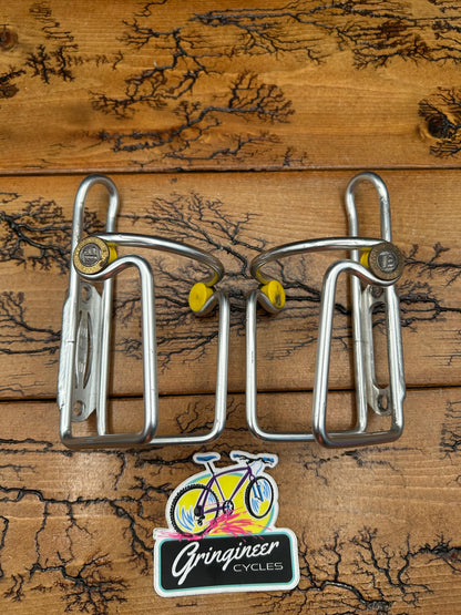 Elite Ciussi Silver Water Bottle Cages