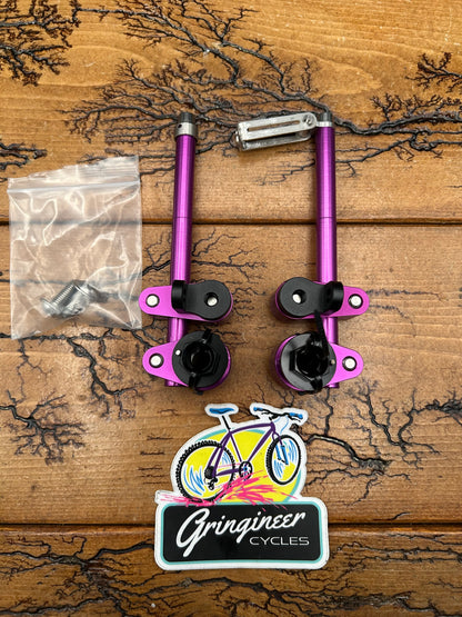 Improve Part Purple Anodized Onza Style V Brake