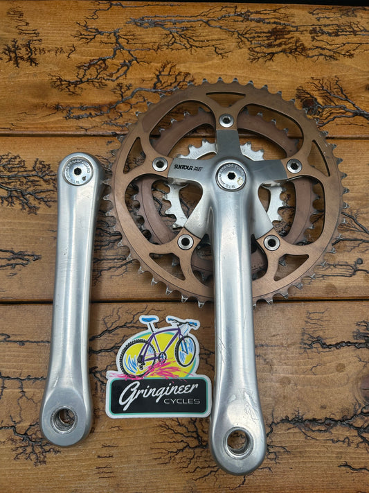 Suntour XC Pro 46/36/24 175mm Square Taper Crankset