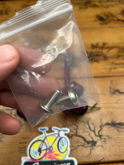 Improve Part Purple Anodized Onza Style V Brake