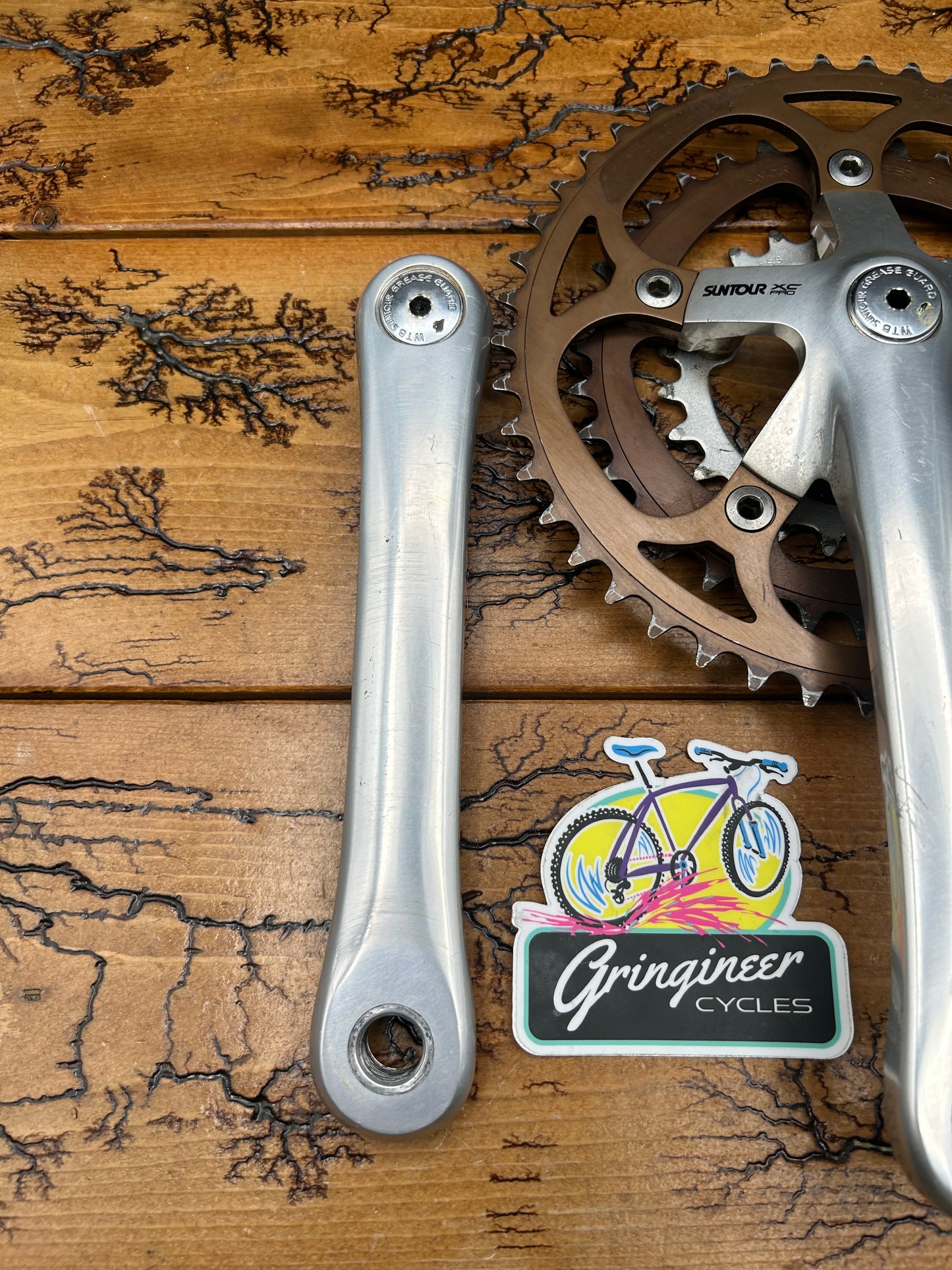 Suntour XC Pro 46/36/24 175mm Square Taper Crankset