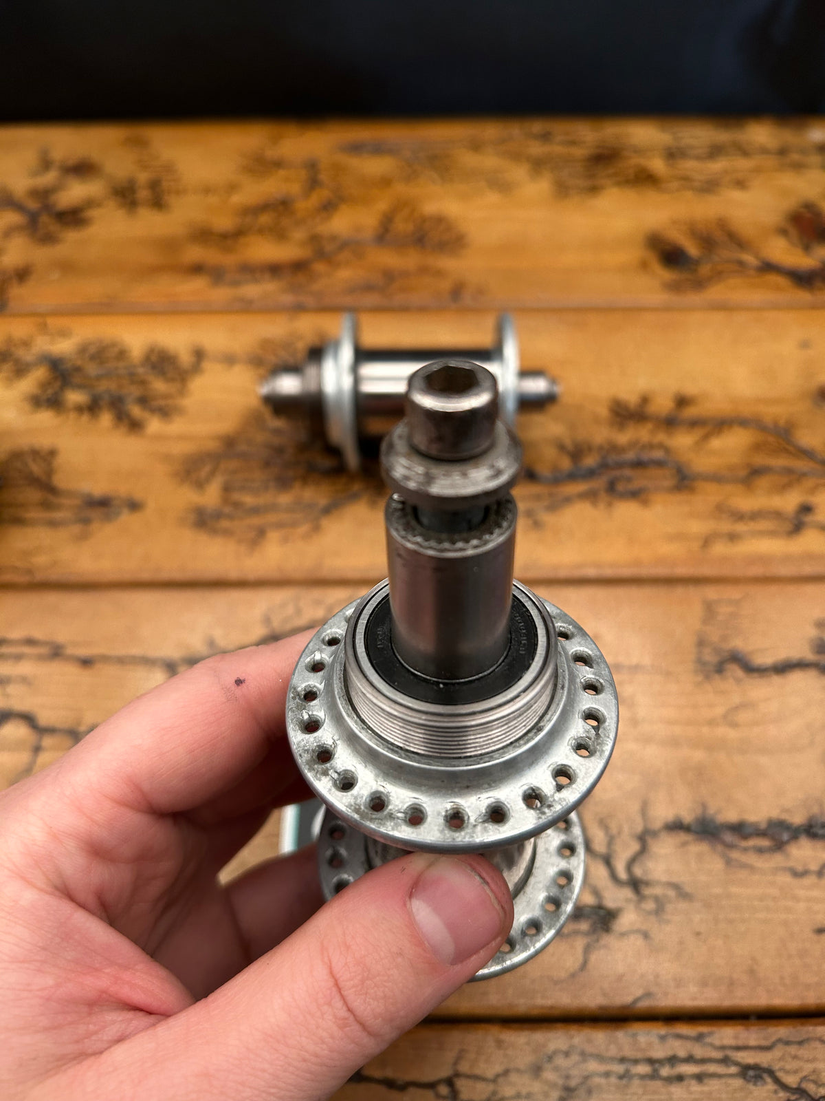 Phil Wood 48 Hole Drum / Disc Brake 100/126 Hub Set