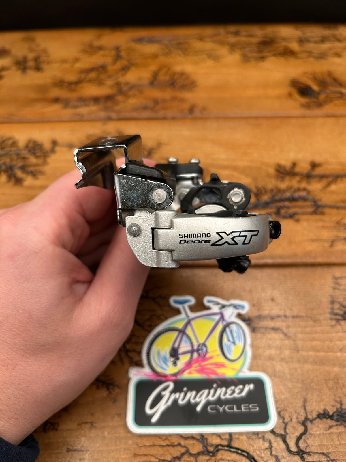Shimano Deore XT FD-M760 31.8/34.9mm Dual Pull Front Derailleur
