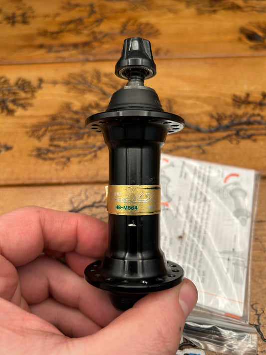 Shimano Deore LX HB-M564 32 Hole Front Hub With Skewer NOS