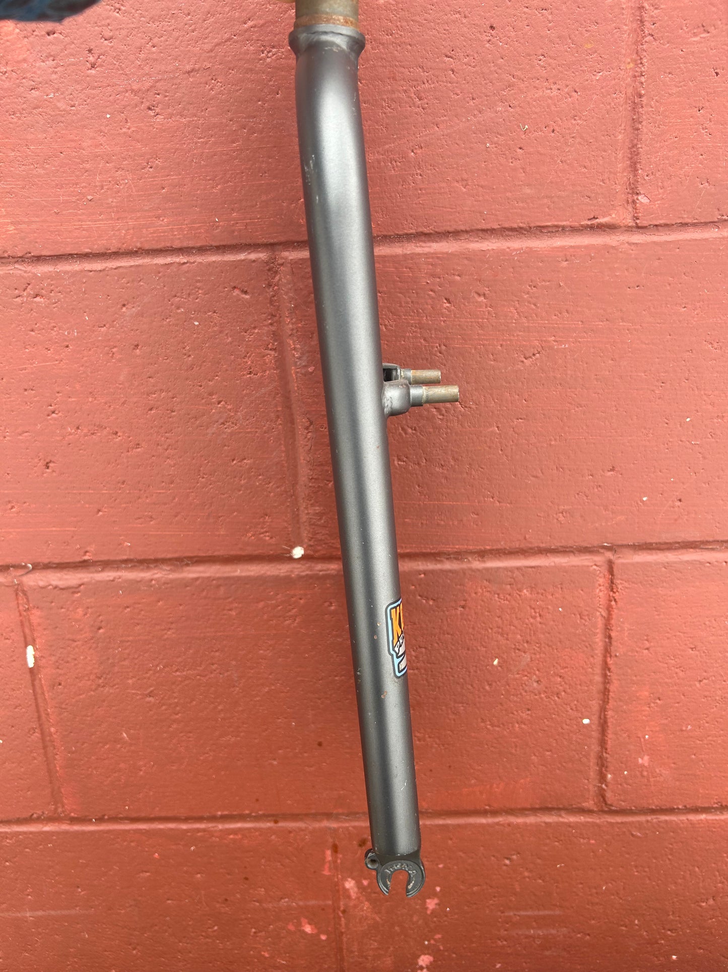 Kona Project Two Gray 1 1/8 Threaded Fork 122mm of Steerer