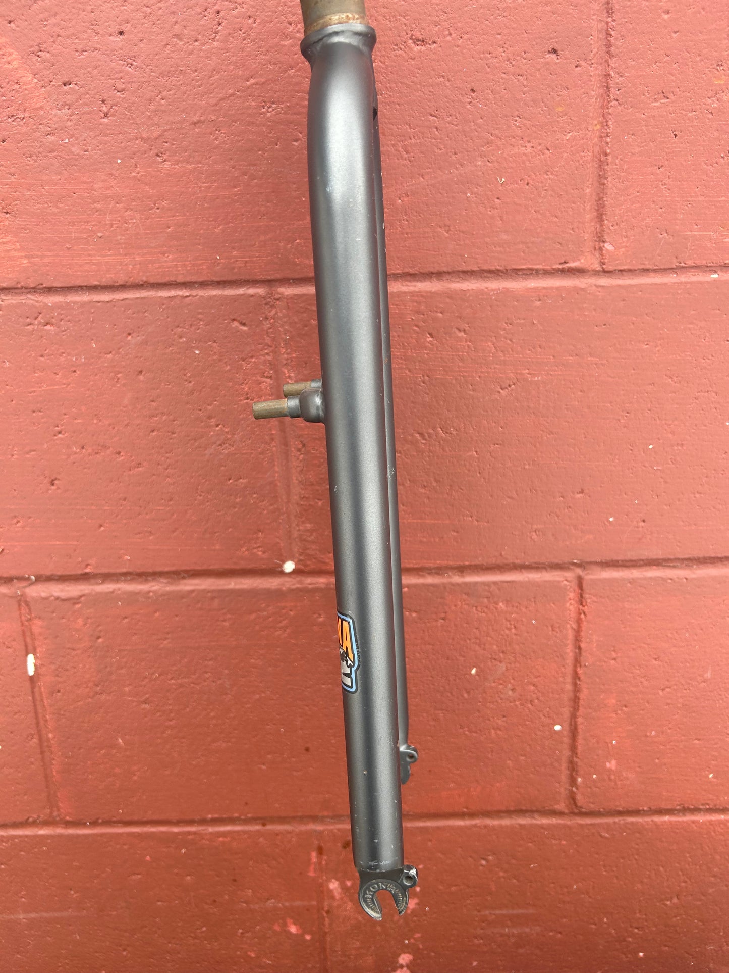 Kona Project Two Gray 1 1/8 Threaded Fork 122mm of Steerer
