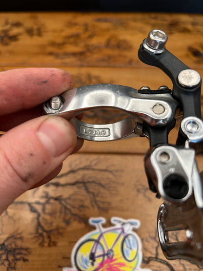 Shimano Deore XT FD-M737 34.9mm Clamp Bottom Pull Front Derailleur