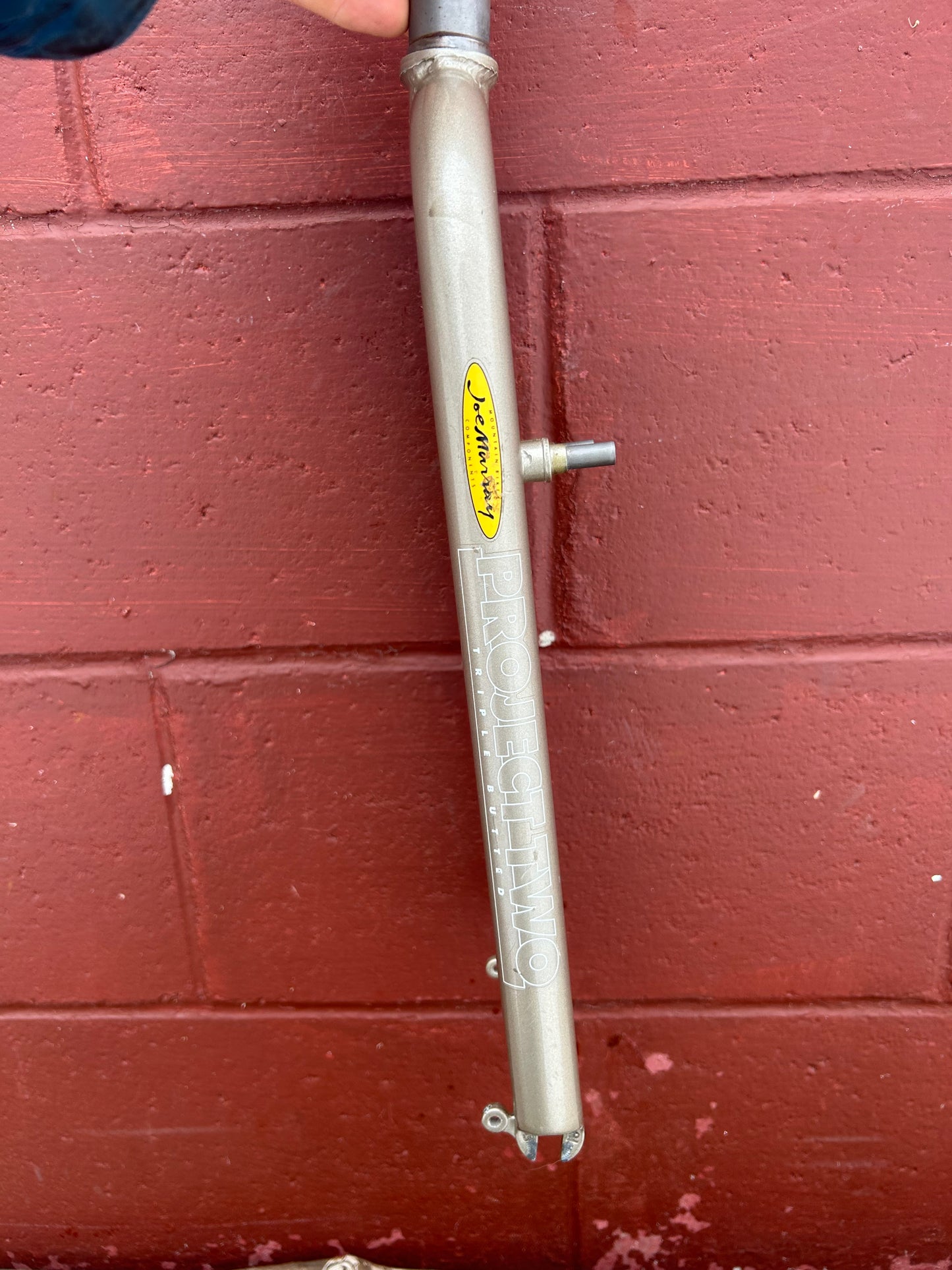 Kona Project Two Tan 1 1/8 Threaded Fork 122mm of Steerer