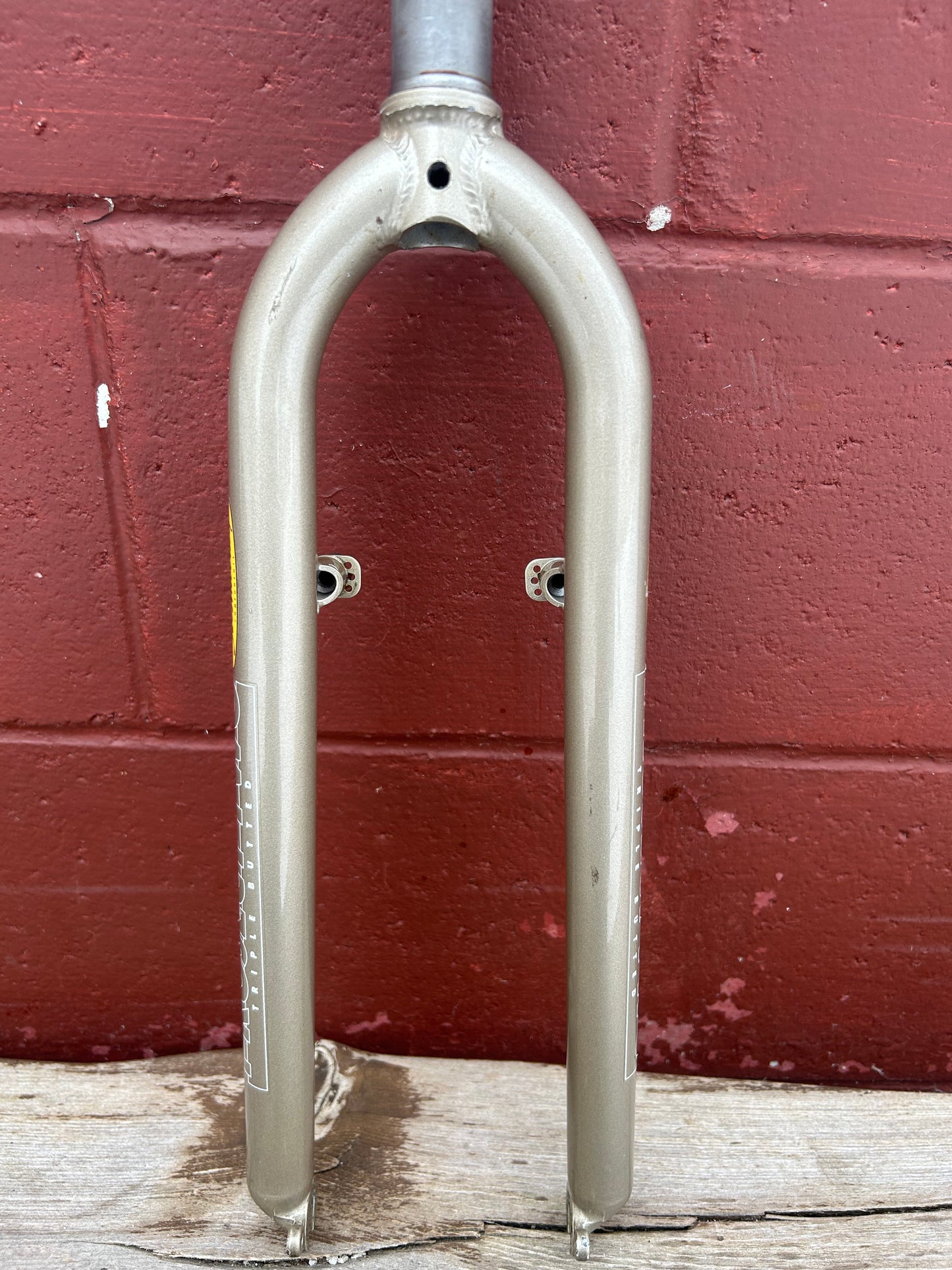 Kona Project Two Tan 1 1/8 Threaded Fork 122mm of Steerer