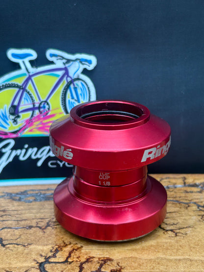 Ringle Slamma Jamma Red Anodized 1 1/8 Threadless Headset