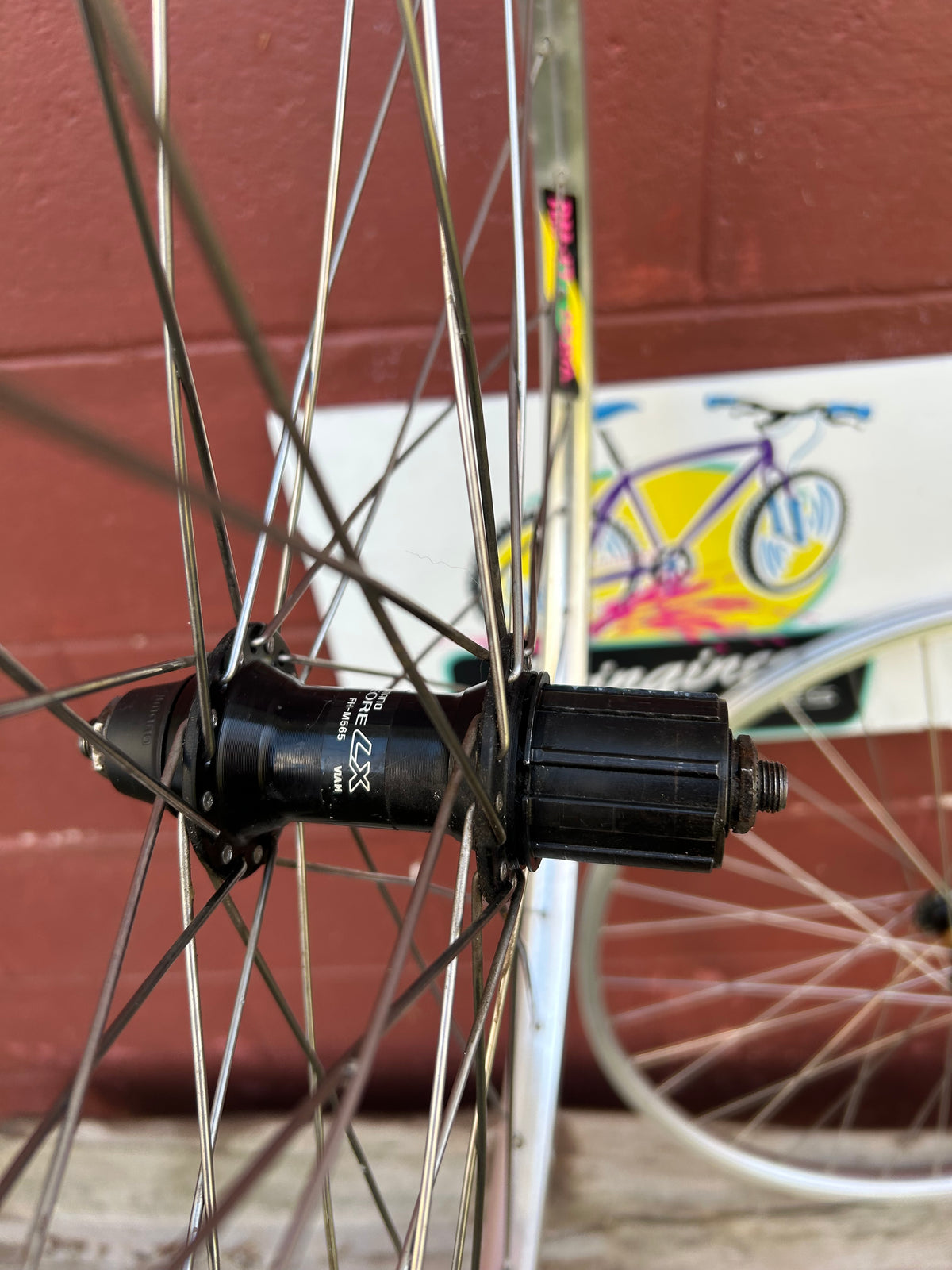 Araya RM-17 Shimano Deore LX M565 26" Wheelset