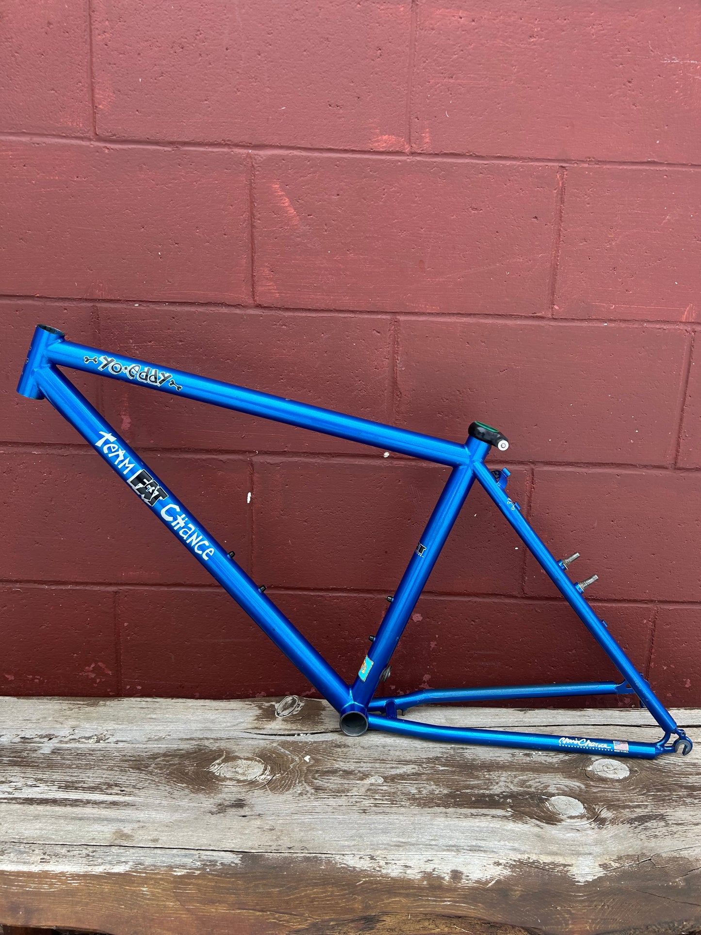 1996 Small/Medium Team Fat Chance Yo Eddy Frame