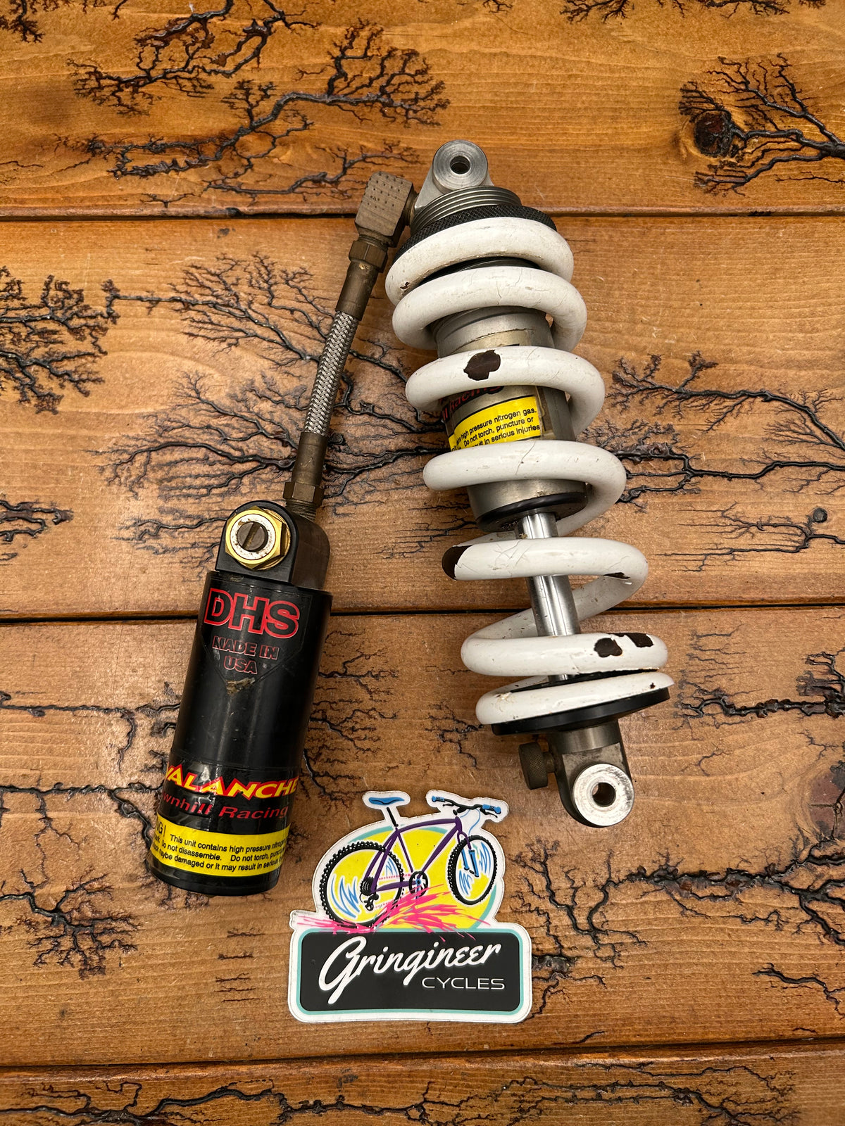 Avalanche DHS Downhill Racing Rear Shock