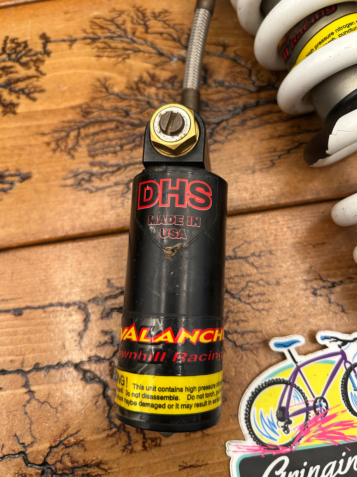 Avalanche DHS Downhill Racing Rear Shock