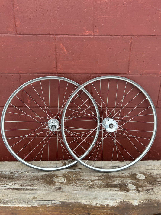 Phil Wood 26" 100/135 Bolt On  Rim Brake Wheelset