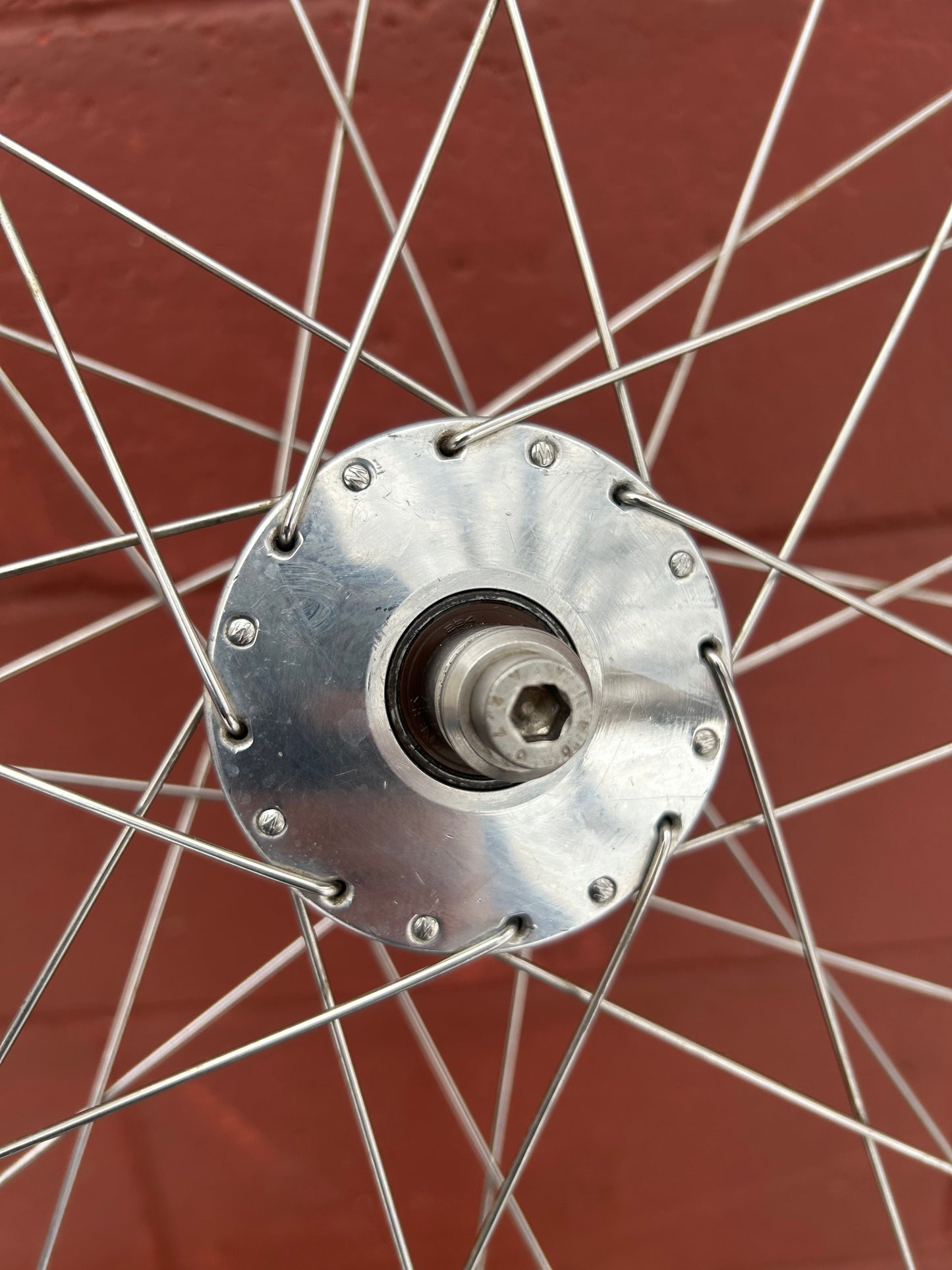 Phil Wood 26" 100/135 Bolt On  Rim Brake Wheelset