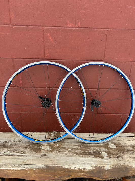 Rolf Dolomite Blue Anodized 26 Inch Wheelset