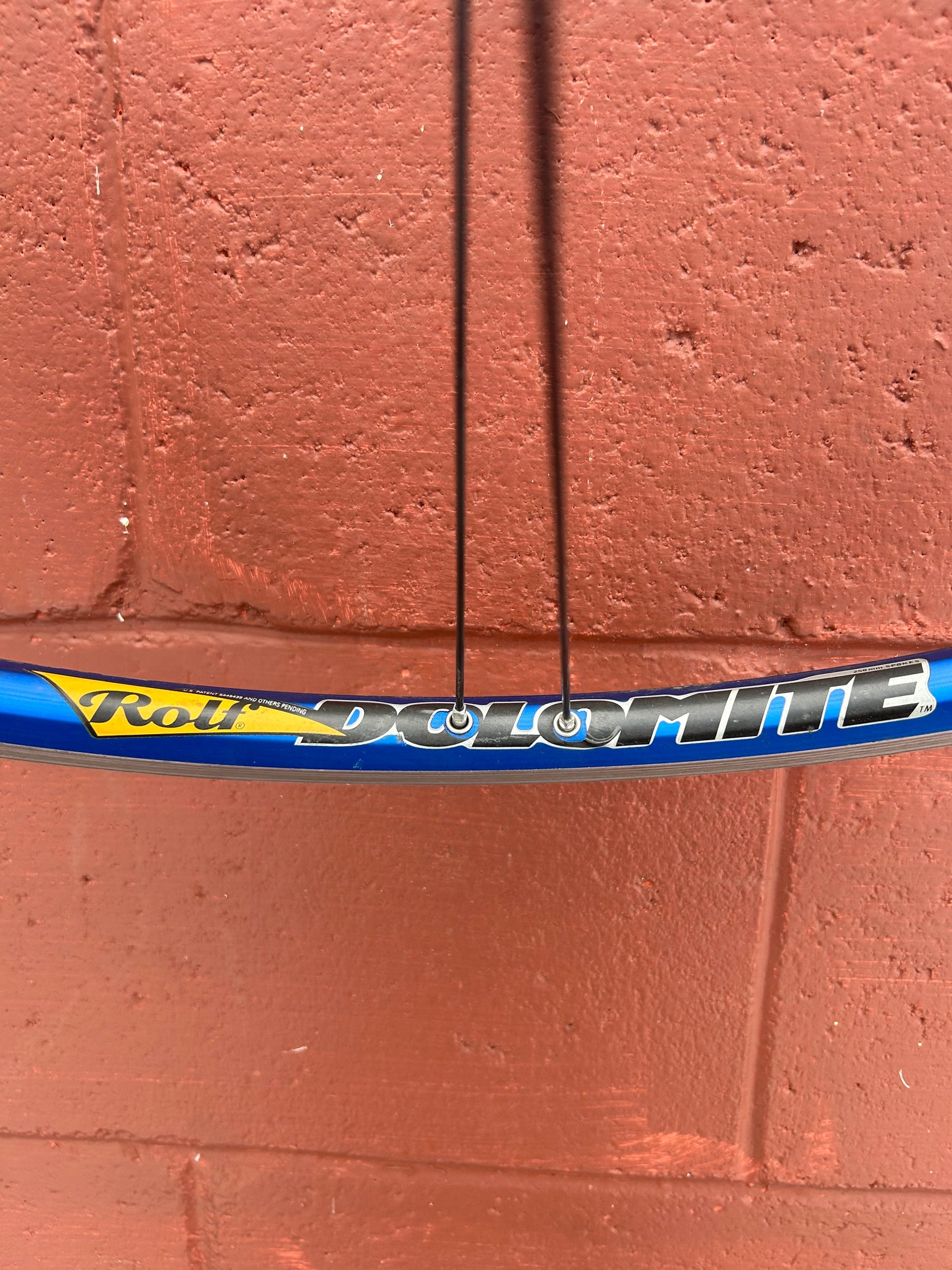 Rolf Dolomite Blue Anodized 26 Inch Wheelset