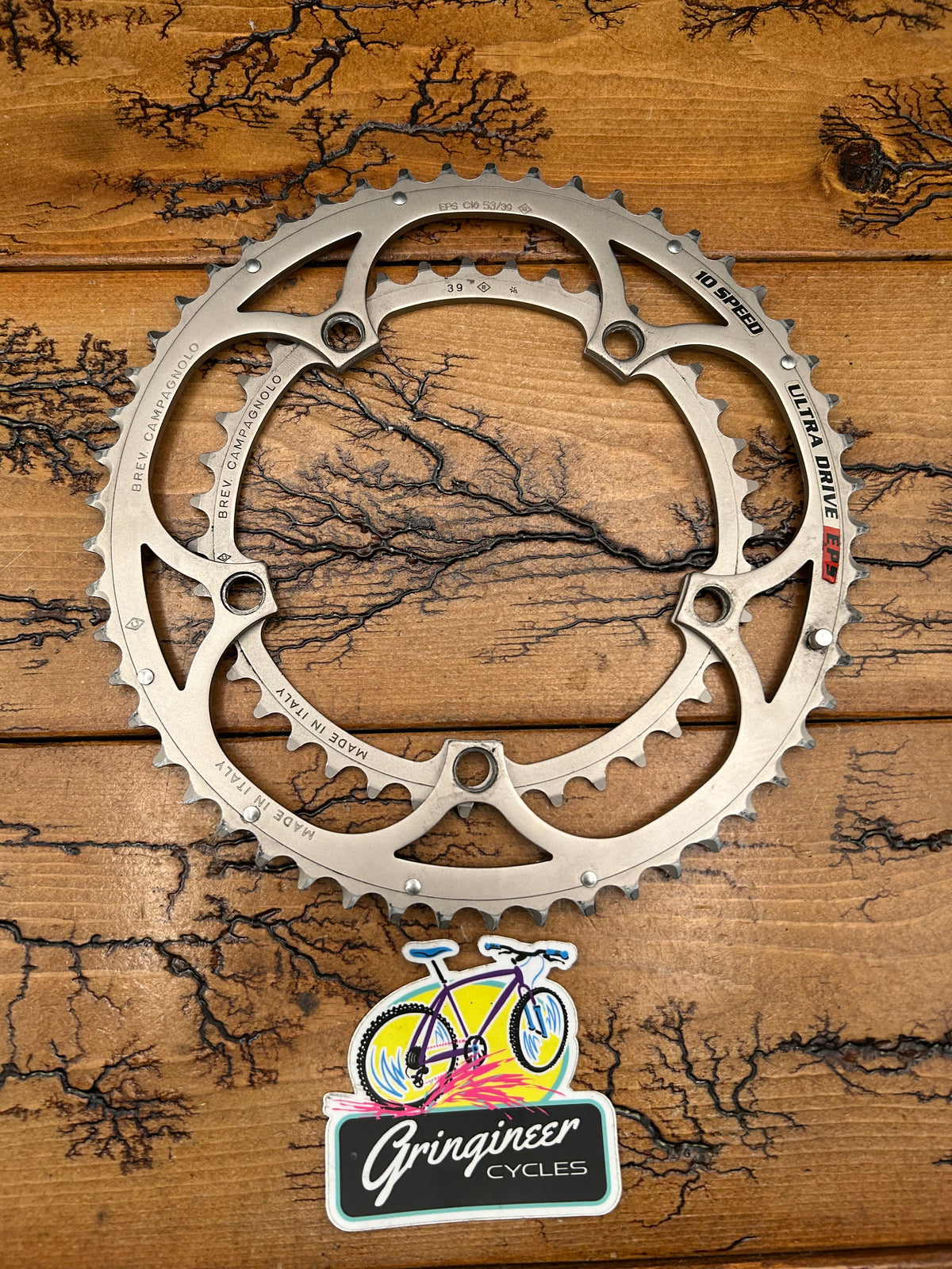Campagnolo Ulta Drive 53/39 10 Speed 135 BCD Chainrings
