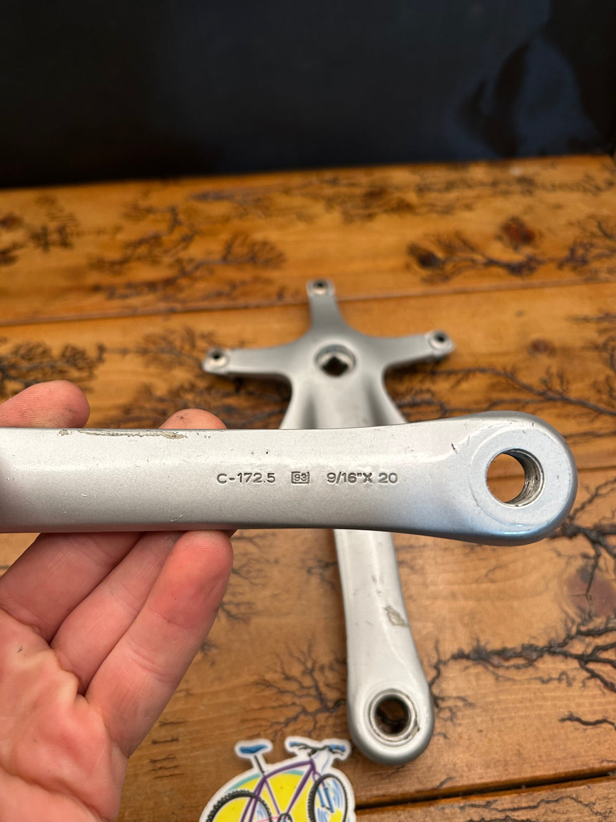 Campagnolo Xenon 172.5mm 135 BCD Crankarms