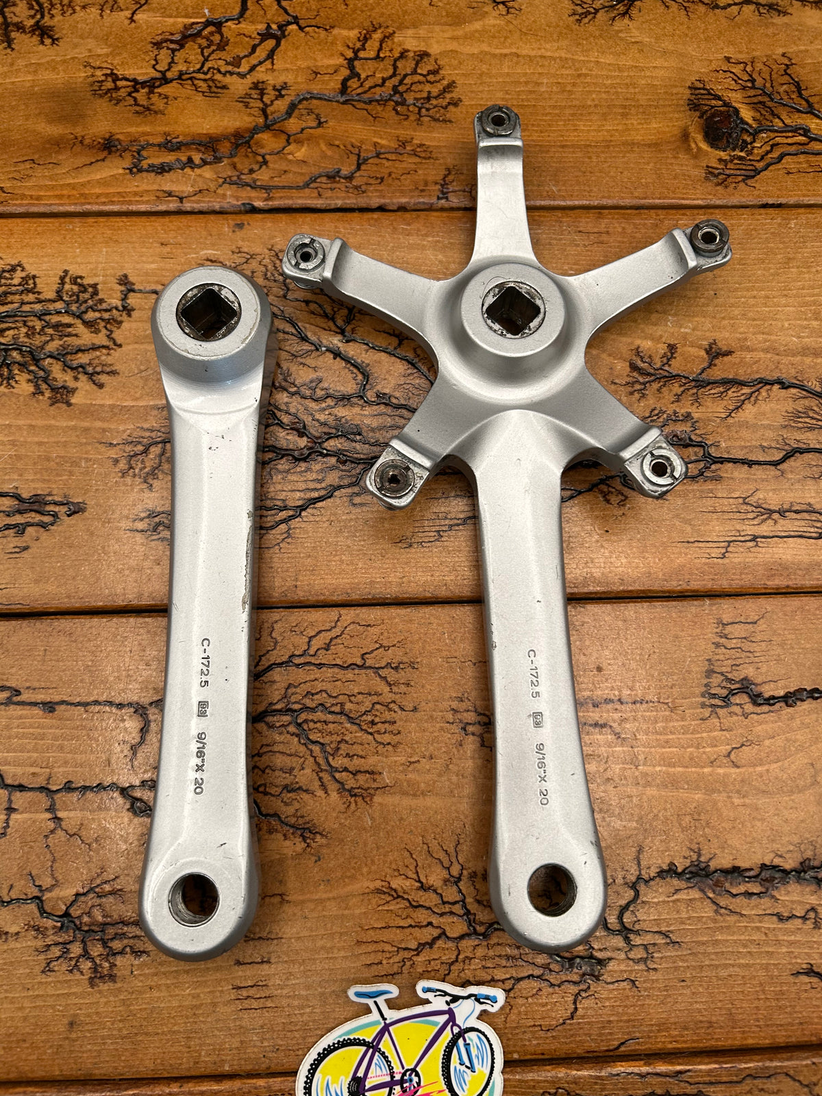 Campagnolo Xenon 172.5mm 135 BCD Crankarms
