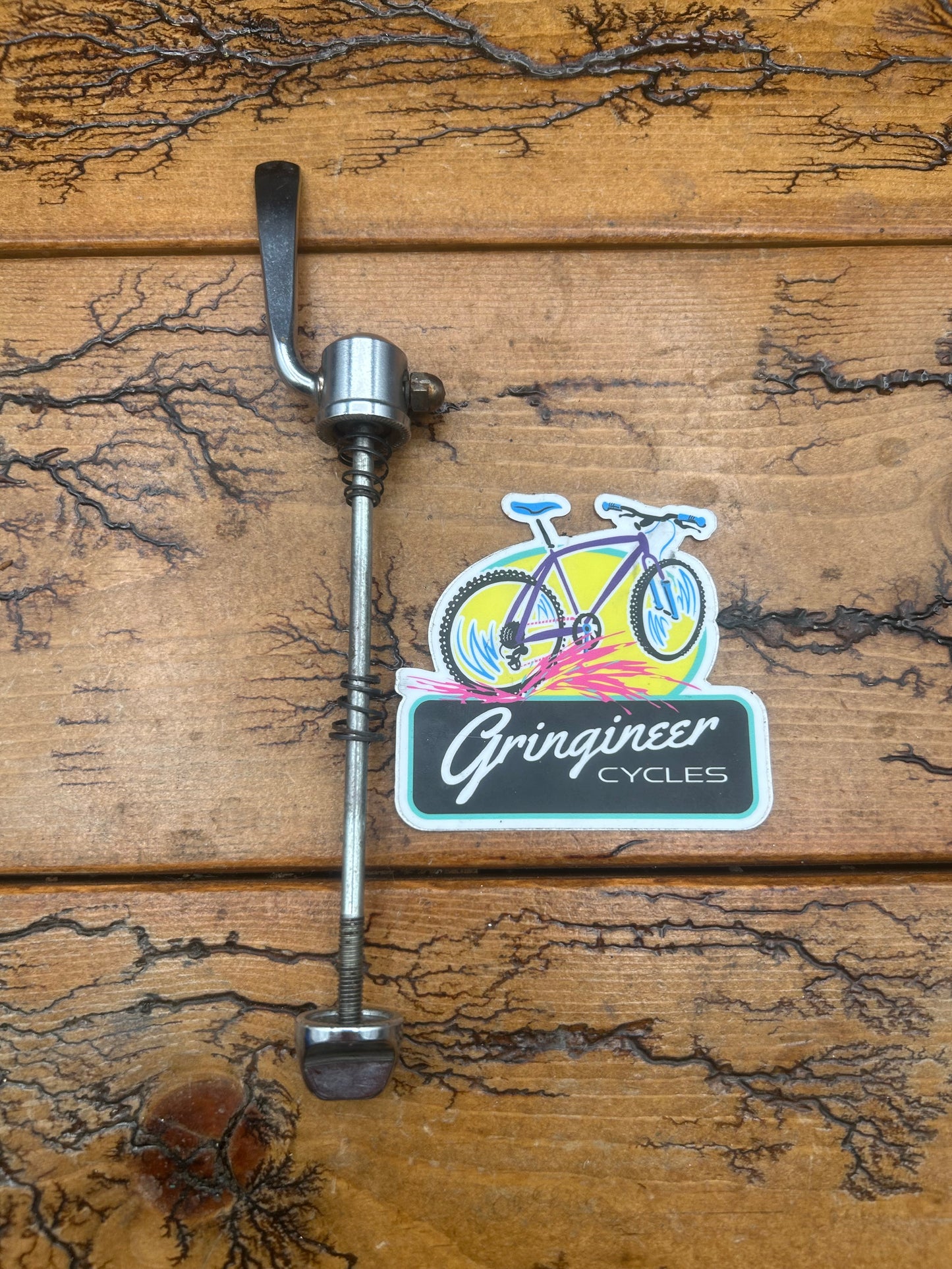 Mavic Silver Front Quick Release Skewer