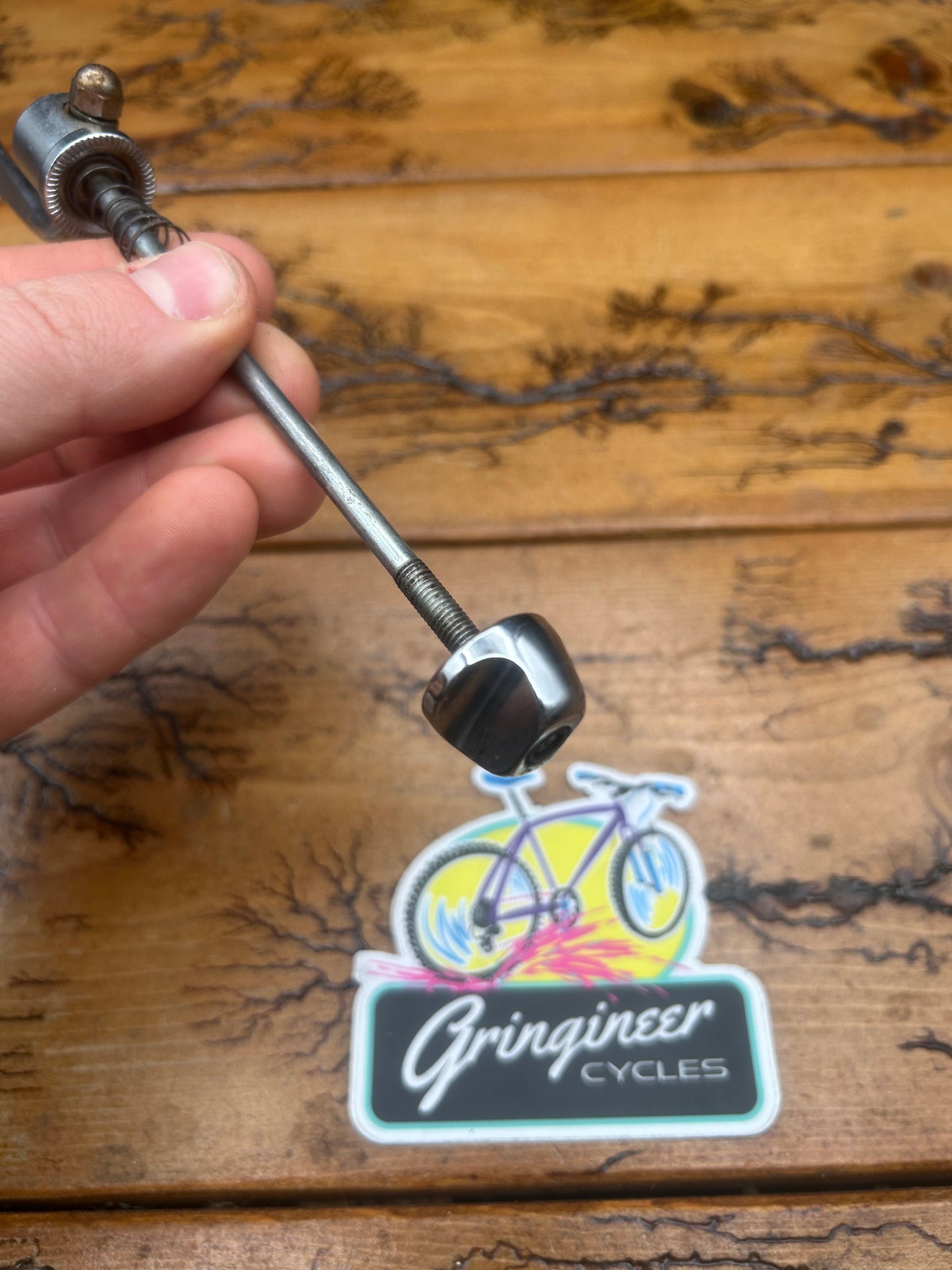 Mavic Silver Front Quick Release Skewer