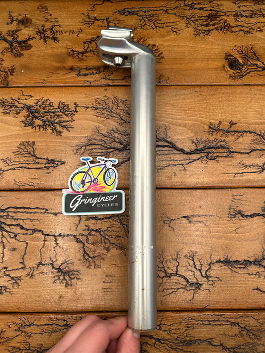 30.2mm x 320mm Silver Seatpost