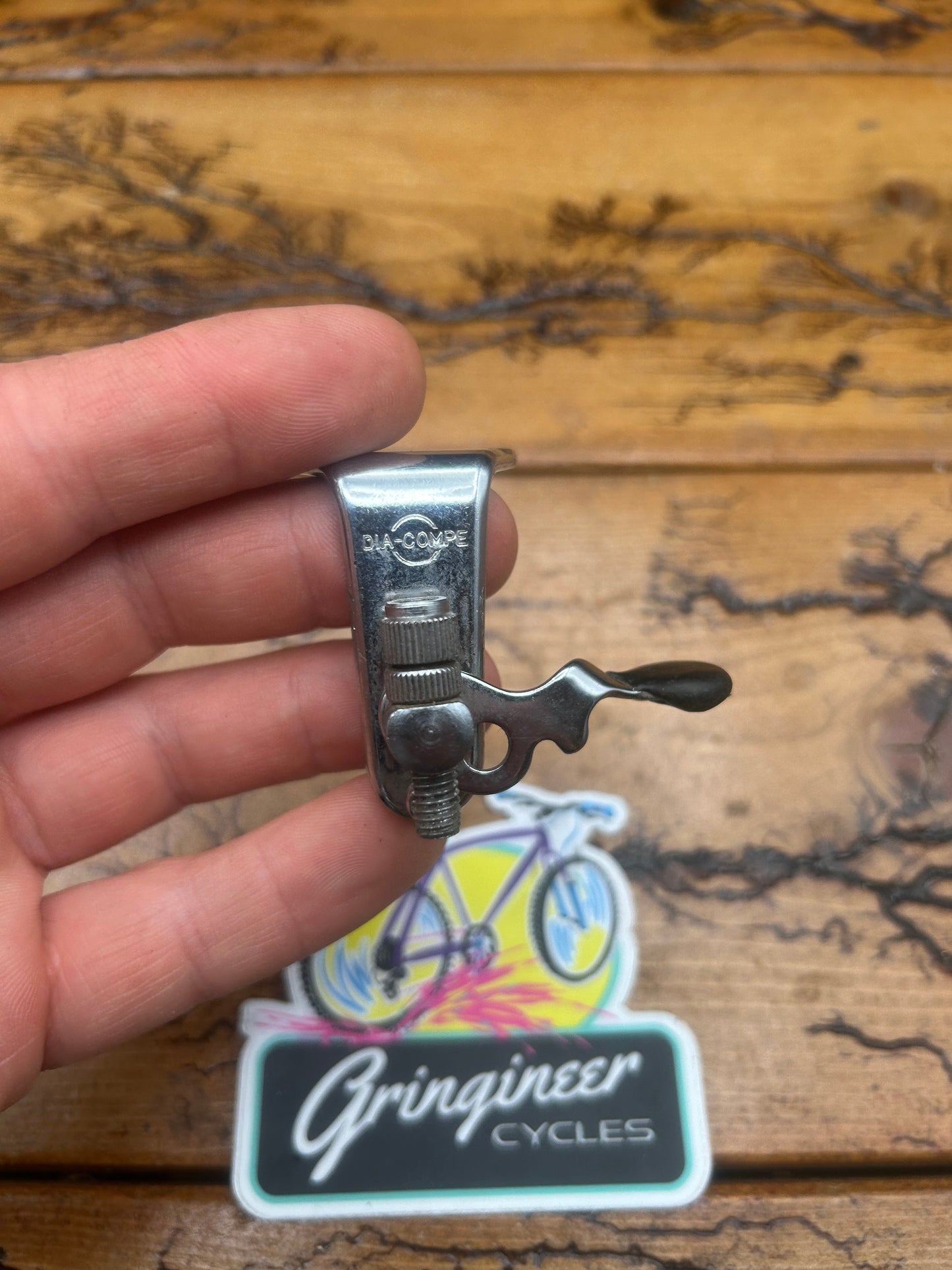 Dia Compe 1 Inch Threaded Brake Cable Hanger With Quick Release