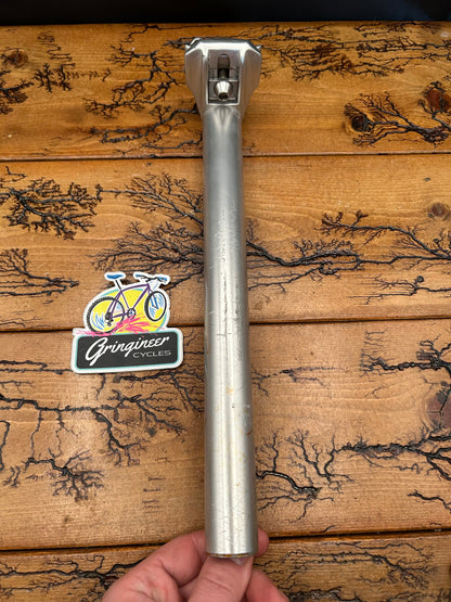 30.2mm x 320mm Silver Seatpost