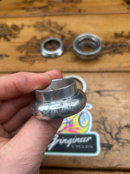 Chris King 1 1/8 Inch Silver Nothreadset Threadless Headset