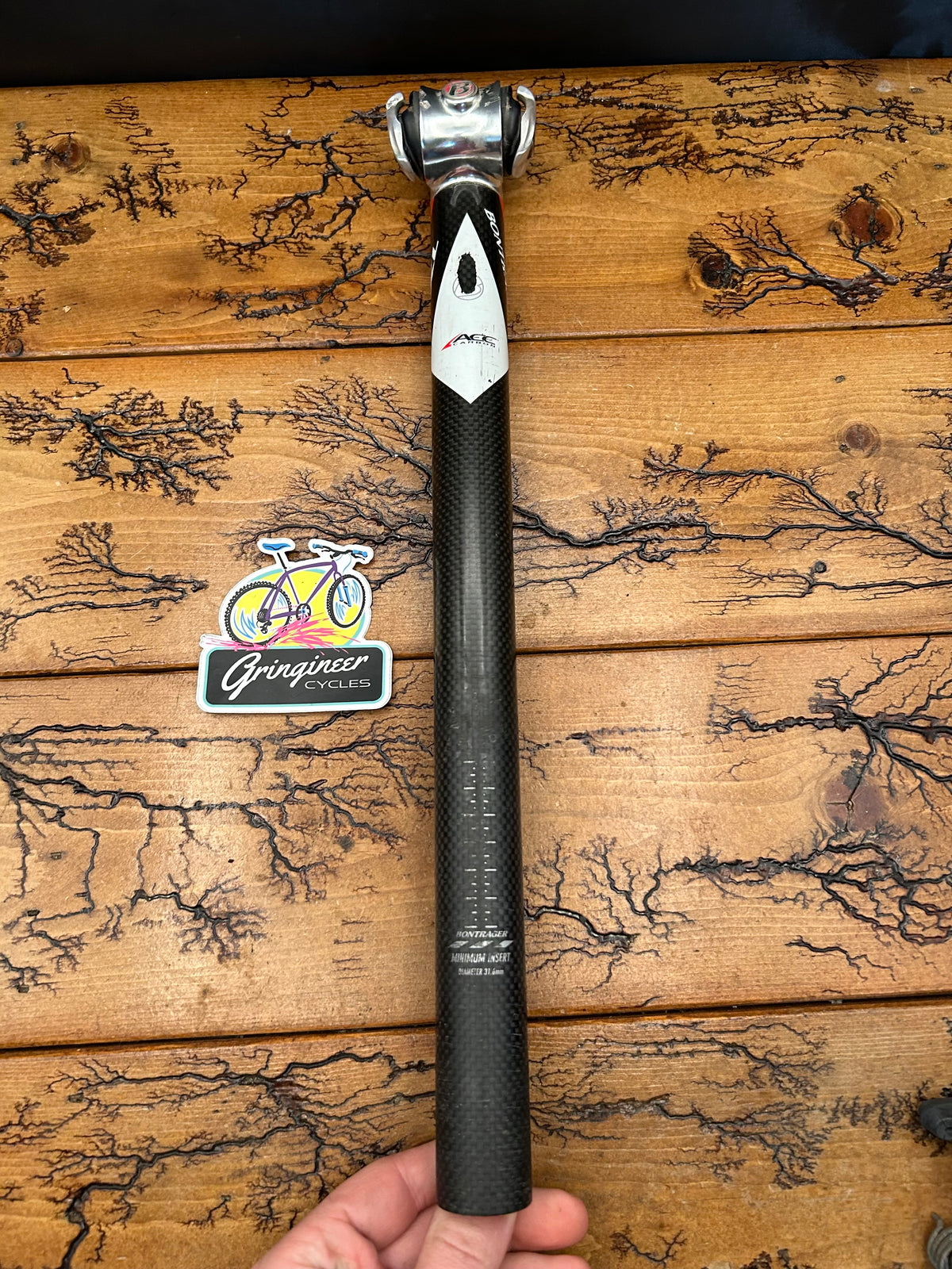 Bontrager RXL 31.6mm x 400mm Carbon Seatpost