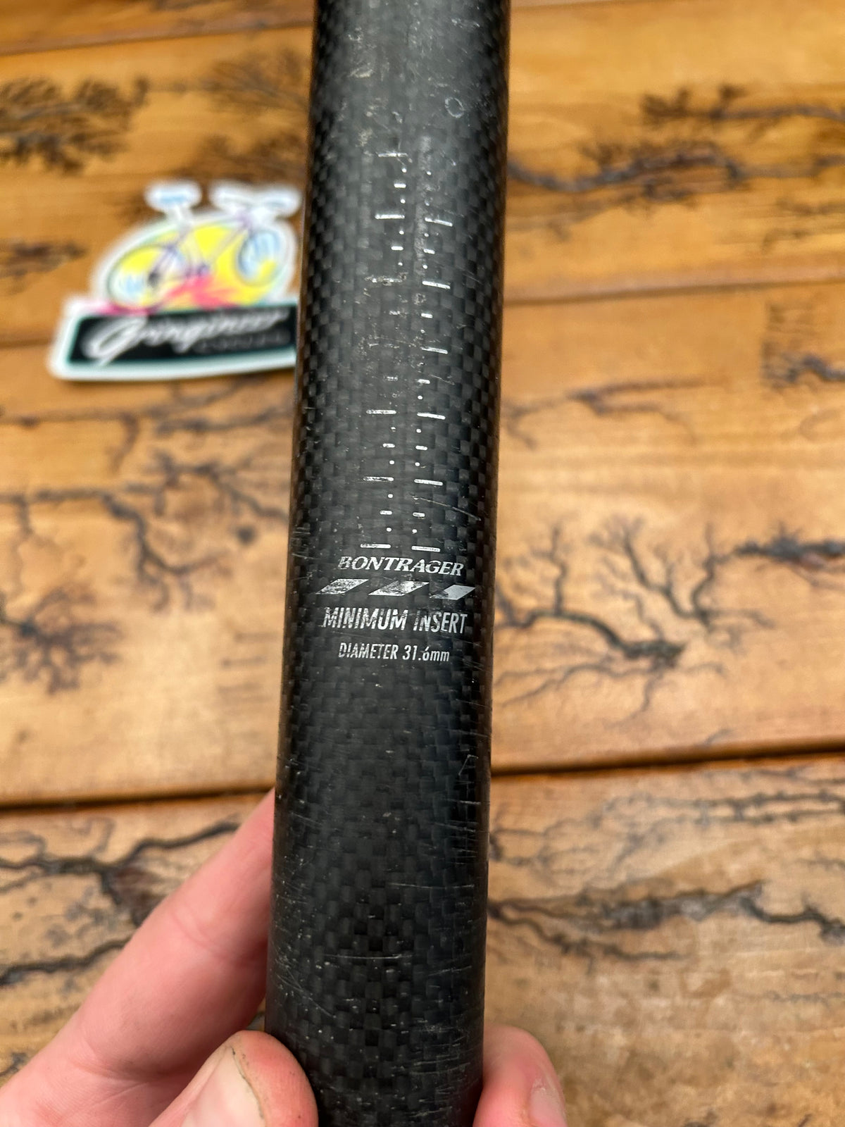 Bontrager RXL 31.6mm x 400mm Carbon Seatpost