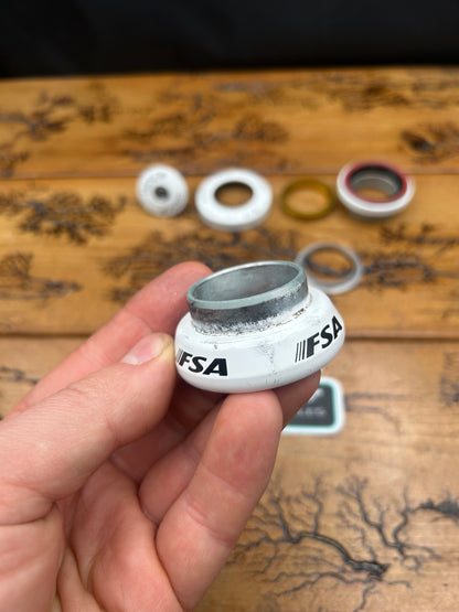 FSA Orbit XL II White 1 1/8 Inch Threadless Headset