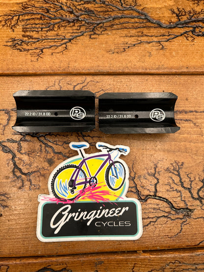 Problem Solvers 22.2mm to 31.8mm Handlebar Shims