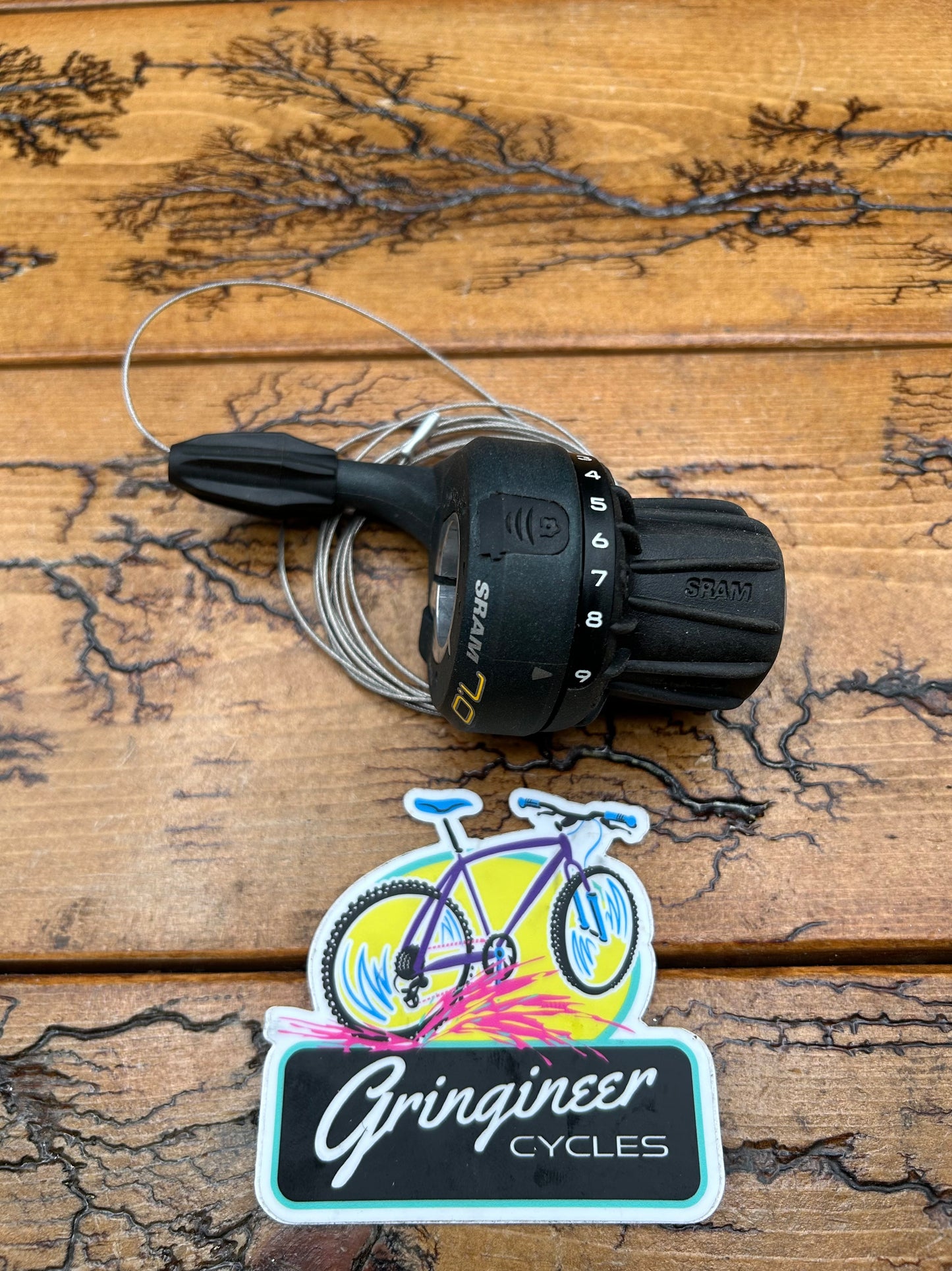 SRAM 7.0 9 Speed Right Grip Shifter