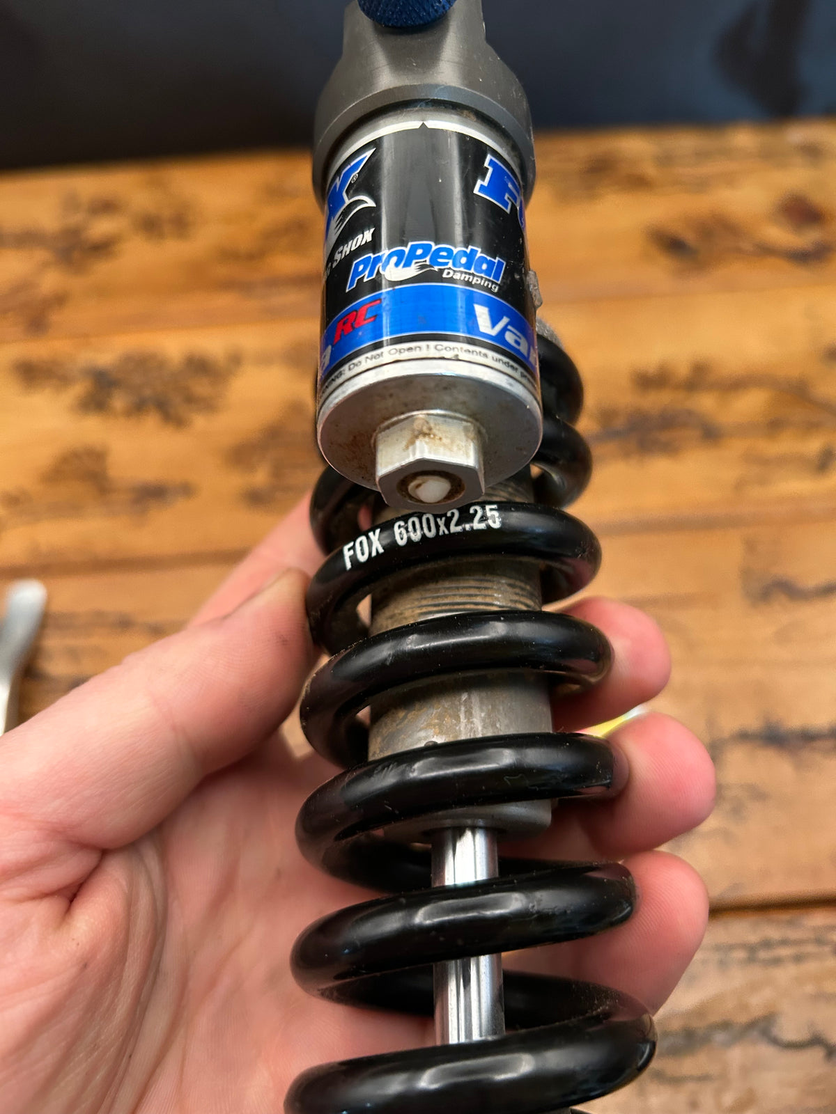 Fox Vanilla RC 200mm C-C 600x2.5 Rear Coil Shock