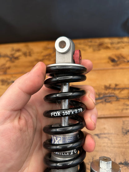 Fox Vanilla TC 200mm C-C 350x2.78 Rear Coil Shock