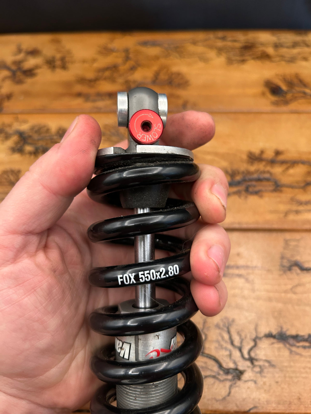 Fox Vanilla RC 215mm C-C 550x2.8 Rear Coil Shock