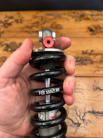 Fox Vanilla RC 215mm C-C 550x2.8 Rear Coil Shock