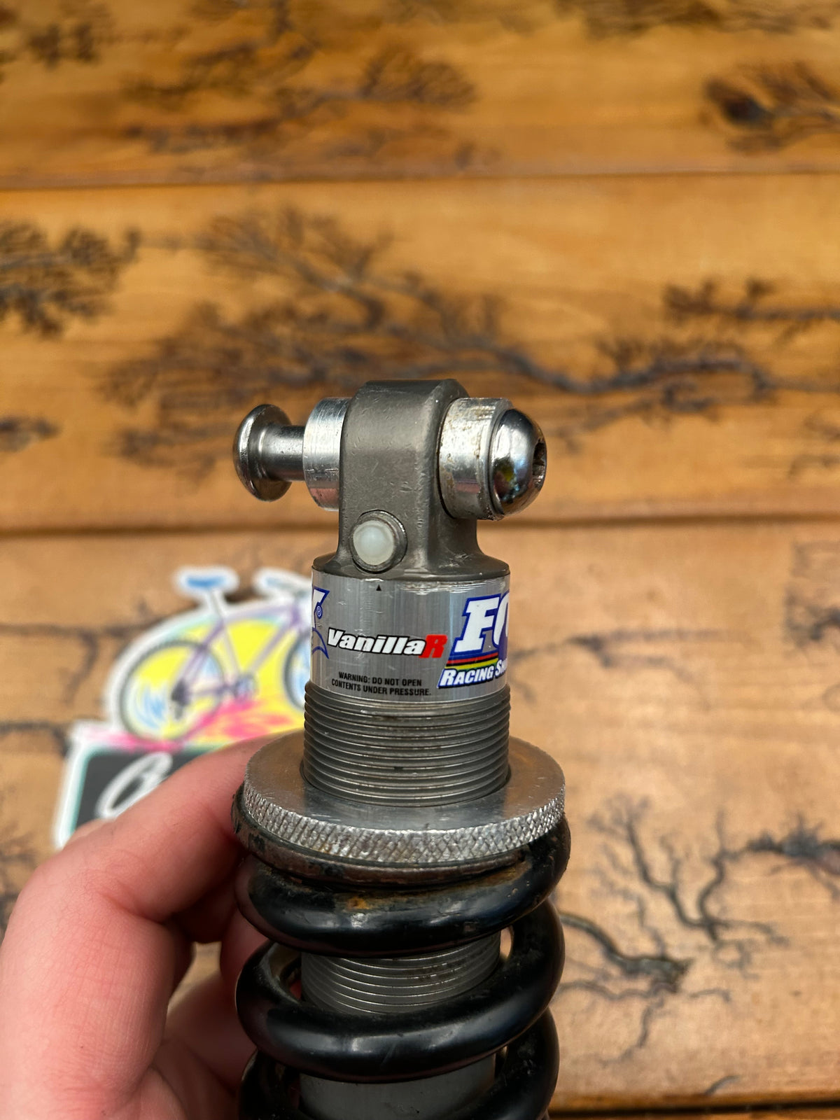 Fox Vanilla R 165mm C-C 550x1.66 Rear Coil Shock