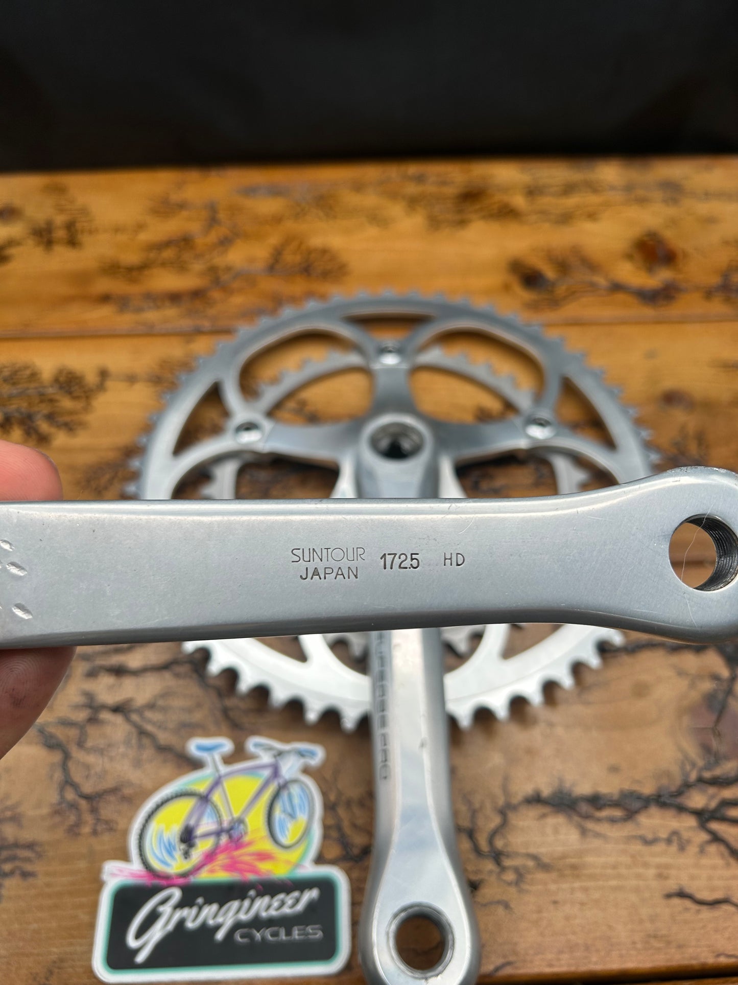Suntour Superbe Pro 53/39 172.5mm Crankset